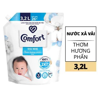 Nước xả đậm đặc cho da nhạy cảm Comfort túi 3.2L