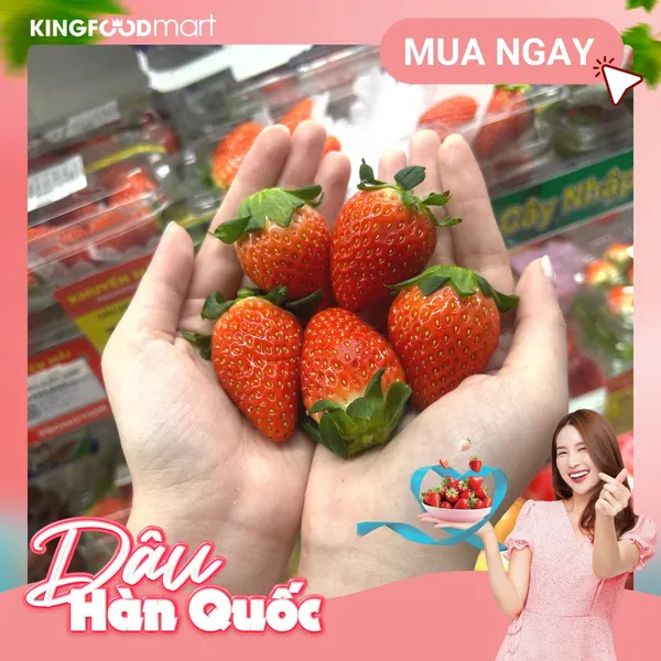 Dâu tây Hàn Quốc hộp 330g