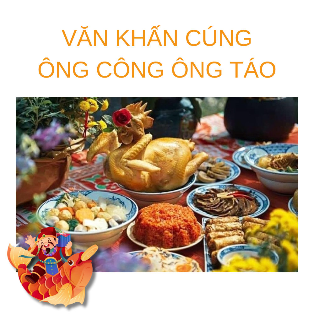 Văn khấn cúng ông Công ông Táo