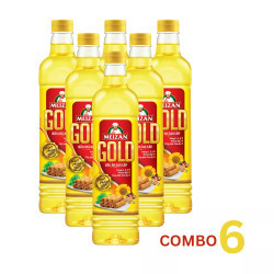 Combo 6 Chai Dầu Ăn Cao Cấp Gold Meizan 1L