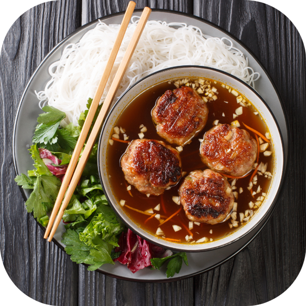 Bún chả Kingfoodmart