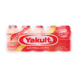 Sữa chua uống lên men Yakult lốc 65ml