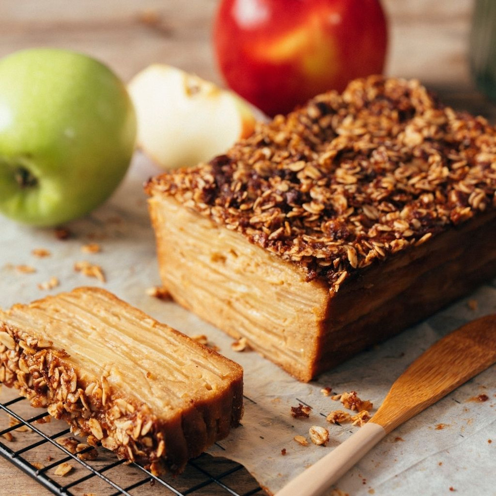 bánh táo yến mạch