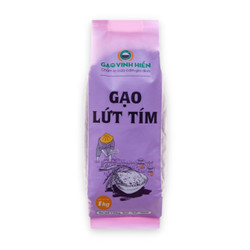 Gạo lứt tím Vinh Hiển túi 1kg