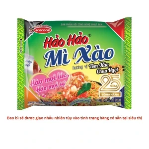 Mì xào khô Hảo Hảo Acecook vị tôm xào chua ngọt gói 75g