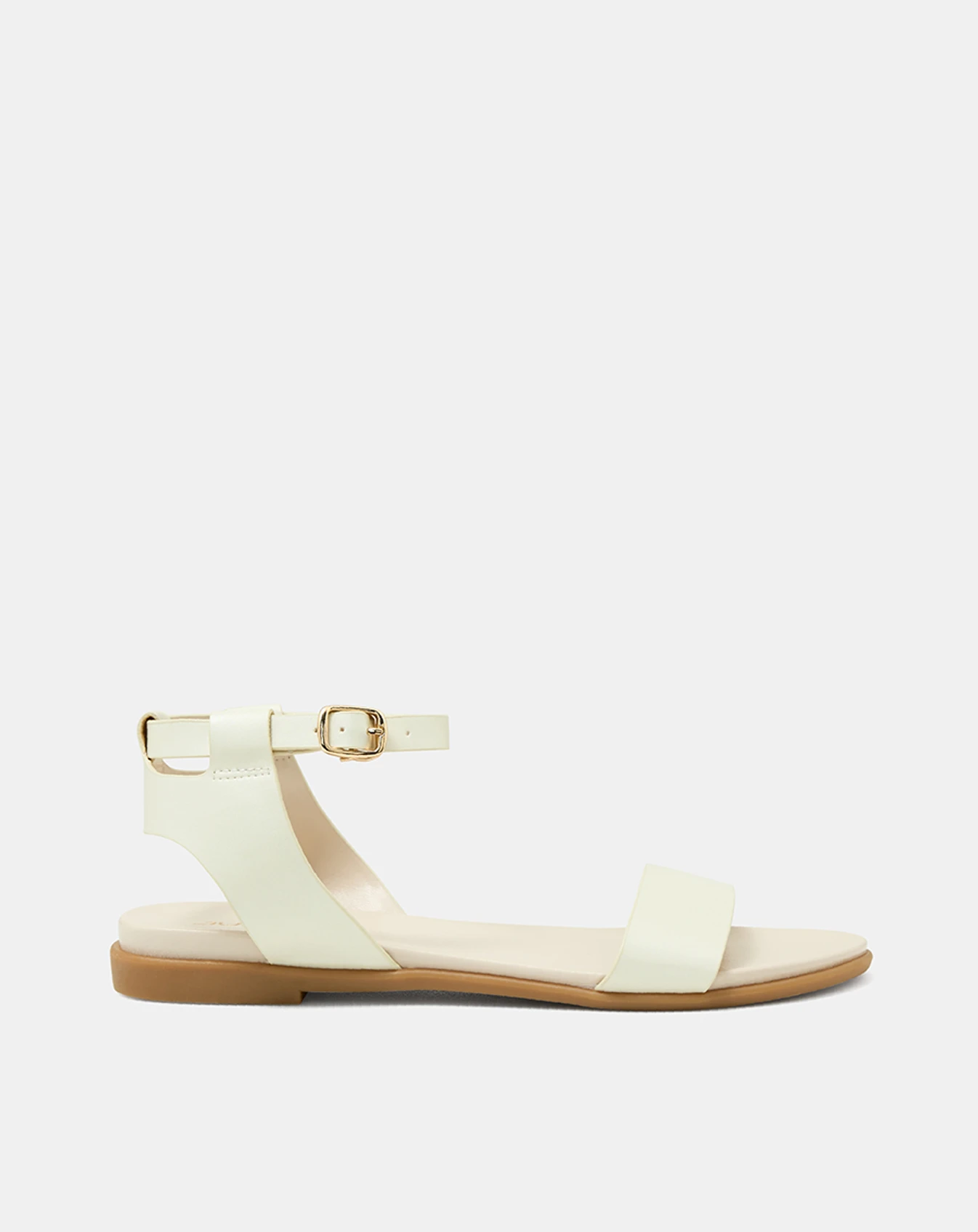 Giày Sandal Đế Bệt Quai Cổ Chân Phối Quai Ngang - Image 1