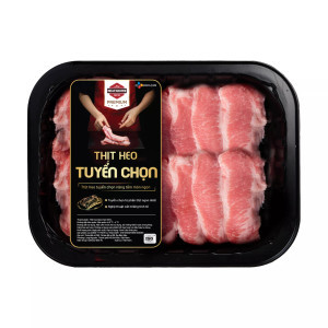 Nạc giòn heo tuyển chọn Meat Master khay 400g (1 Khay)