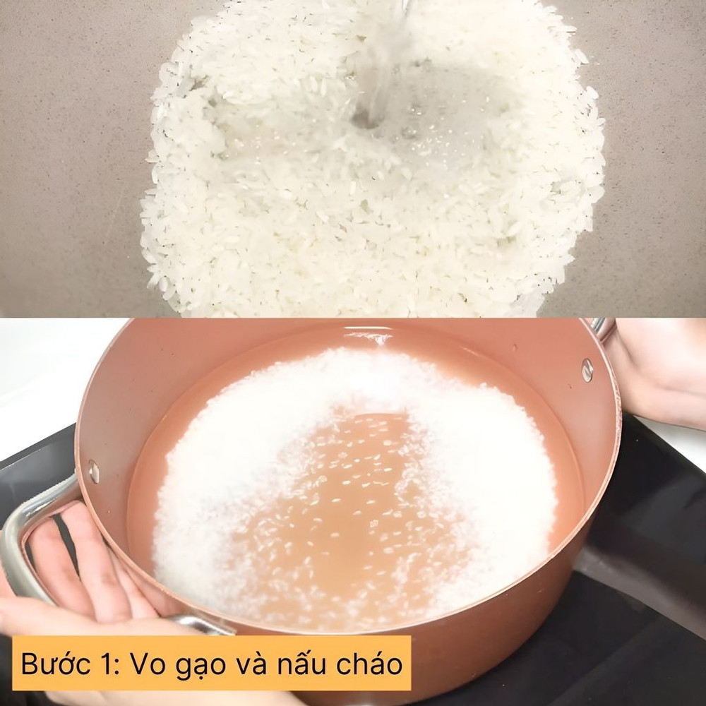vo gạo nấu cơm