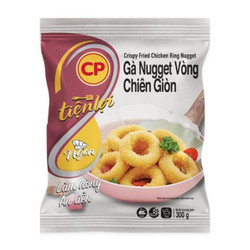 Gà nugget hình vòng CP gói 300g (1 Gói)