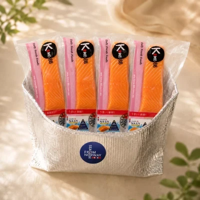 Cá hồi Nauy (4 khay) 1Kg