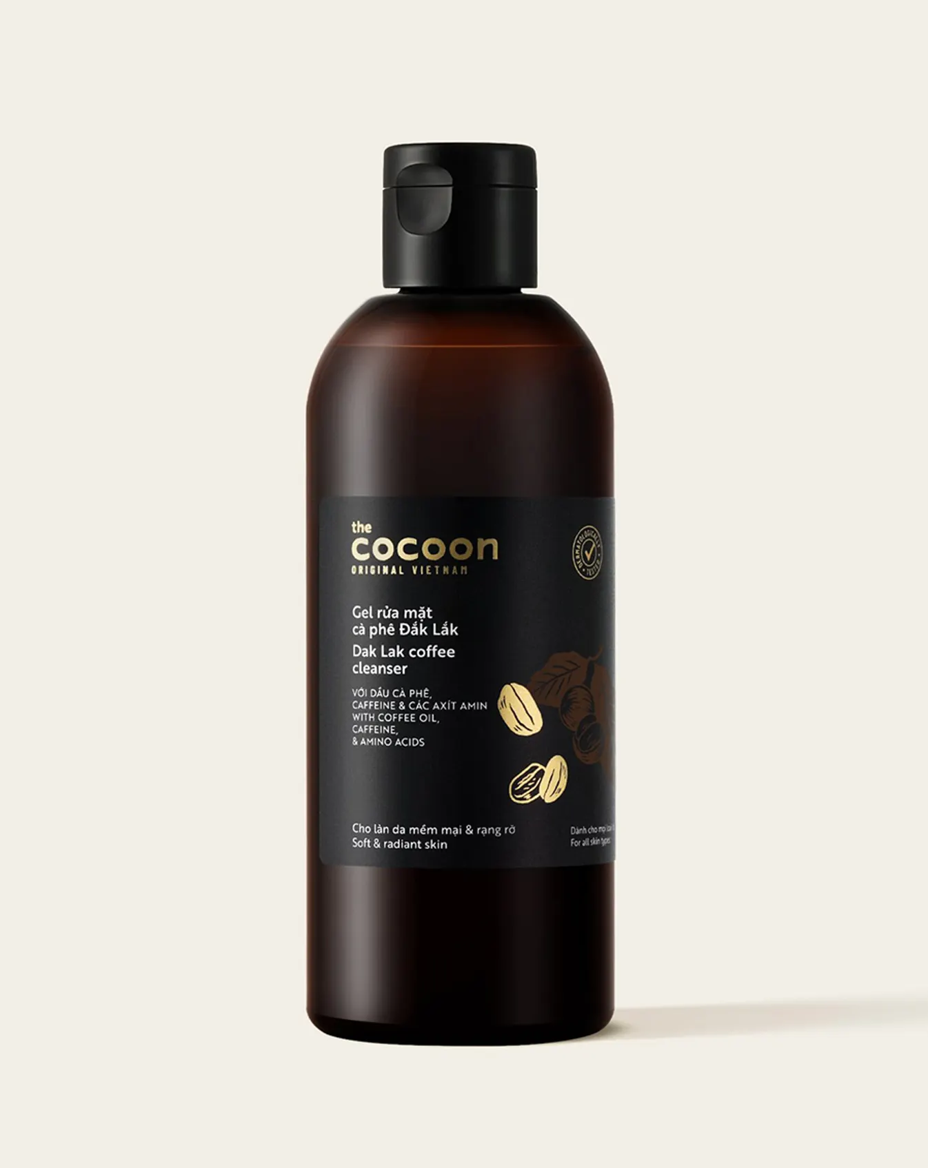 Gel Rửa Mặt Cocoon Cà Phê Đắk Lắk Làm Sạch Dịu Nhẹ Giúp Da Tươi Sáng, Đều Màu 310ml - Image 1