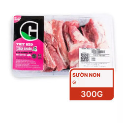 Sườn non G khay 300g