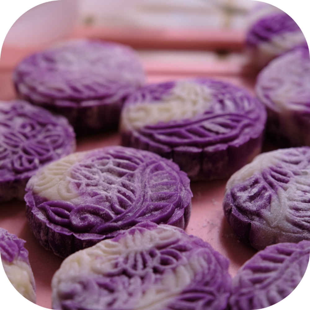 Bánh trung thu khoai môn nhân mochi Kingfoodmart