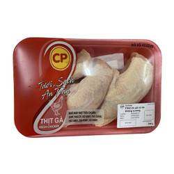 Phi lê ức gà có da CP khay 500g (1 Khay)