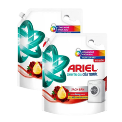 Combo 2 Nước giặt hương đam mê cửa trước Ariel túi 3.05kg (2 Túi)