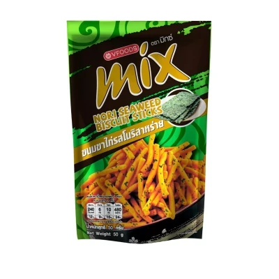 Bánh que vị rong biển Mix gói 50g