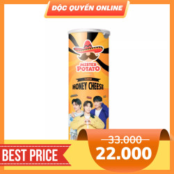 Khoai tây vị phô mai mật ong Mister Potato hộp 85g (1 Hộp)