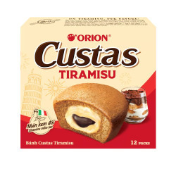Bánh Custas Tiramisu Orion hộp 276g (1 Hộp)