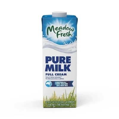 Sữa tươi tiệt trùng nguyên kem Meadow Fresh hộp 1l