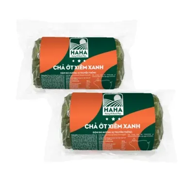 Combo 2 gói chả ớt xiêm xanh HAHA 500g