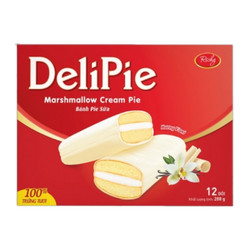 Bánh sữa hương vani Delipie hộp 216g (1 Hộp)