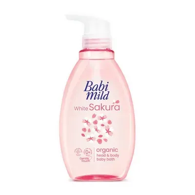 Sữa tắm gội trẻ em Sakura BaBi Mild chai 380ml
