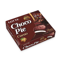 Bánh Choco Pie cacao Lotte hộp 336g