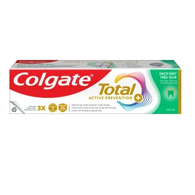 Kem đánh răng Total Clean Mint Colgate tuýp 150g