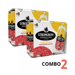 Combo 2 lốc STRONGBOW - NƯỚC TRÁI CÂY LÊN MEN VỊ THƠM VÀ LỰU 3.5% LON 320ML