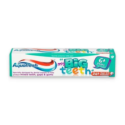 Kem đánh răng trẻ em Aquafresh 50ml (cho bé trên 6 tuổi)