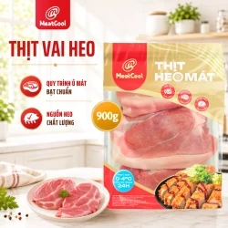 Thịt vai heo Meatcool túi 900g