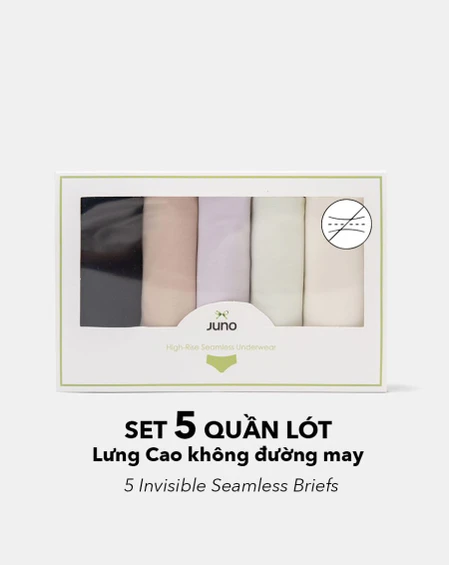 Quần lót lưng cao vải su không đường may