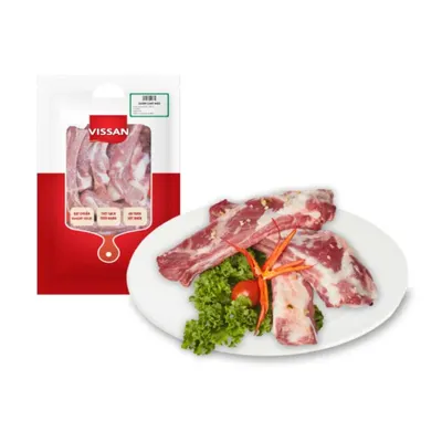 Sườn chặt heo thảo mộc Vissan 1Kg