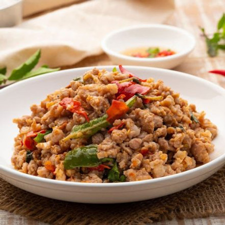 Cách làm thịt băm xào sả ớt cay thơm đậm đà