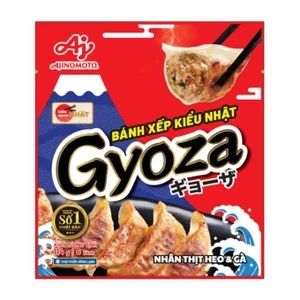Bánh xếp kiểu Nhật Gyoza nhân thịt heo và gà Ajinomoto gói 114g
