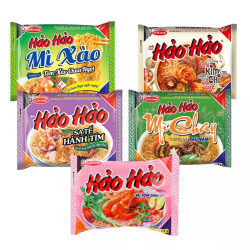Combo 5 gói mì Hảo Hảo nhiều vị