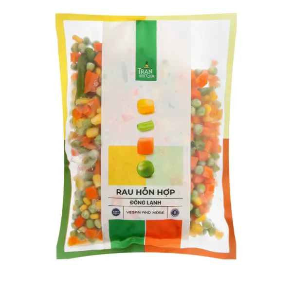 Rau quả hỗn hợp Trần Gia gói 500g