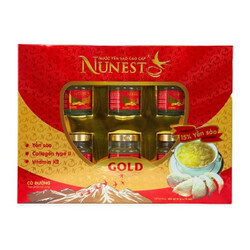 Lốc nước yến sào Gold Nunest hộp 70ml (6 Hộp)