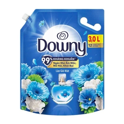 Nước xả hương làn gió mát Downy túi 3L