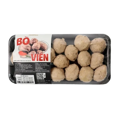 Bò viên gân Freshfoco khay 200g
