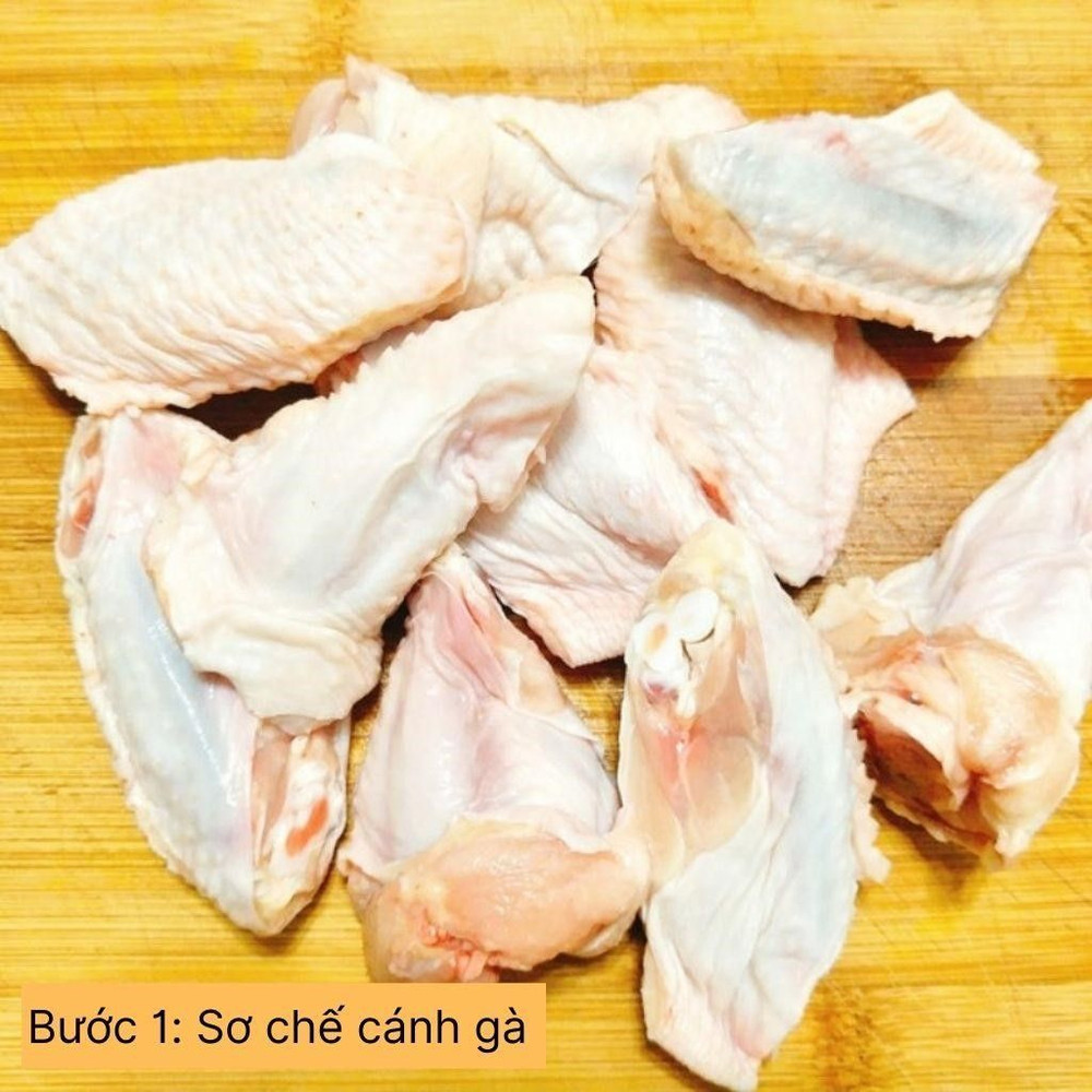 sơ chế cánh gà