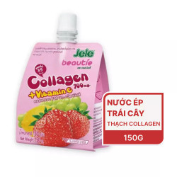 Nước ép trái cây thạch collagen Jele túi 150g