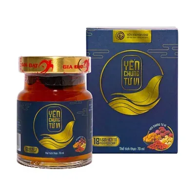 Yến chưng tứ vị Gia Đạt hũ 70ml