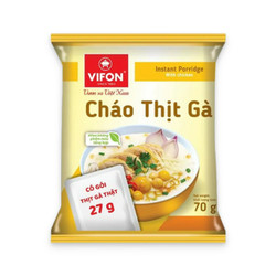 Cháo thịt gà (Có Gói Thịt Gà Thật) Vifon Gói 70g