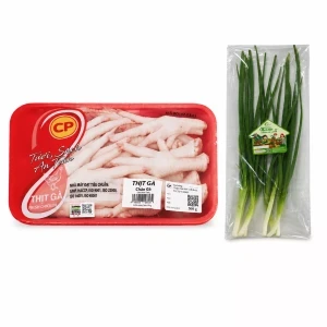 Combo chân gà hấp hành