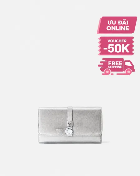 Ví Dài Phối Charm Dây Đeo