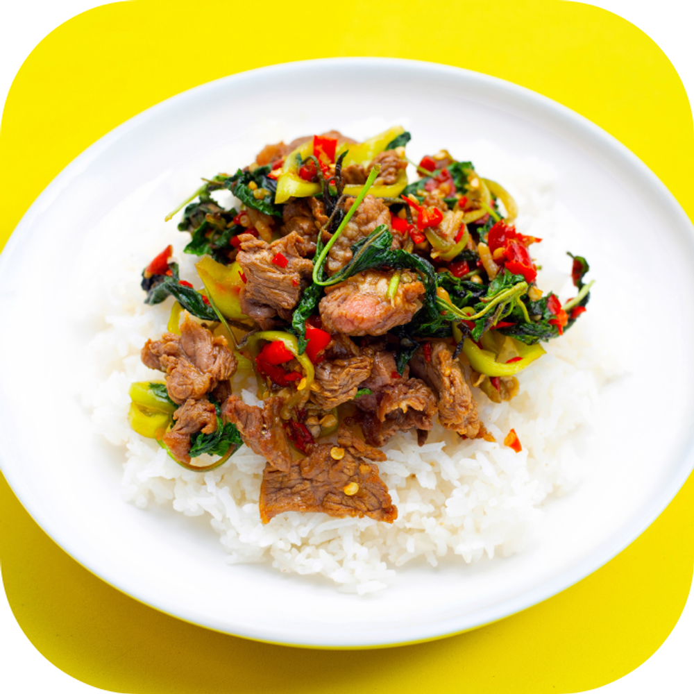 Pín bò xào Kingfoodmart