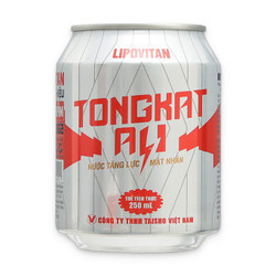 Nước tăng lực Lipovitan mật nhân Tongkat Ali 250ml (1 Lon)