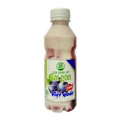 Sữa chua sệt việt quất Sài Gòn Milk chai 300ml