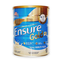 Sữa bột ít ngọt hương vani Ensure Gold 850g (1 Hộp)